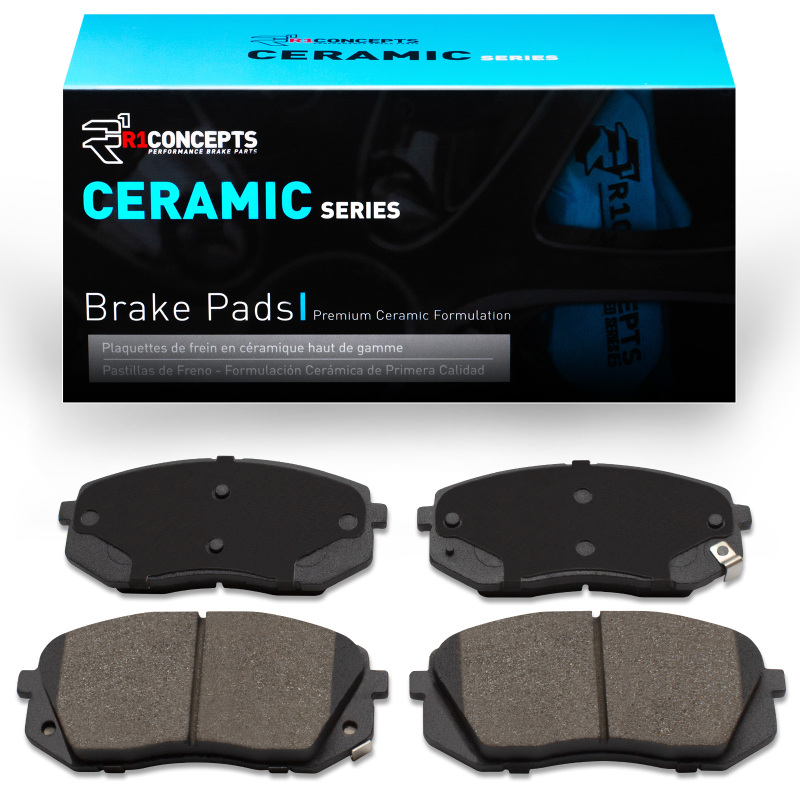 Hyundai Sonata Brake Pads - Front - R1 Concepts - Ceramic - `16-`25
